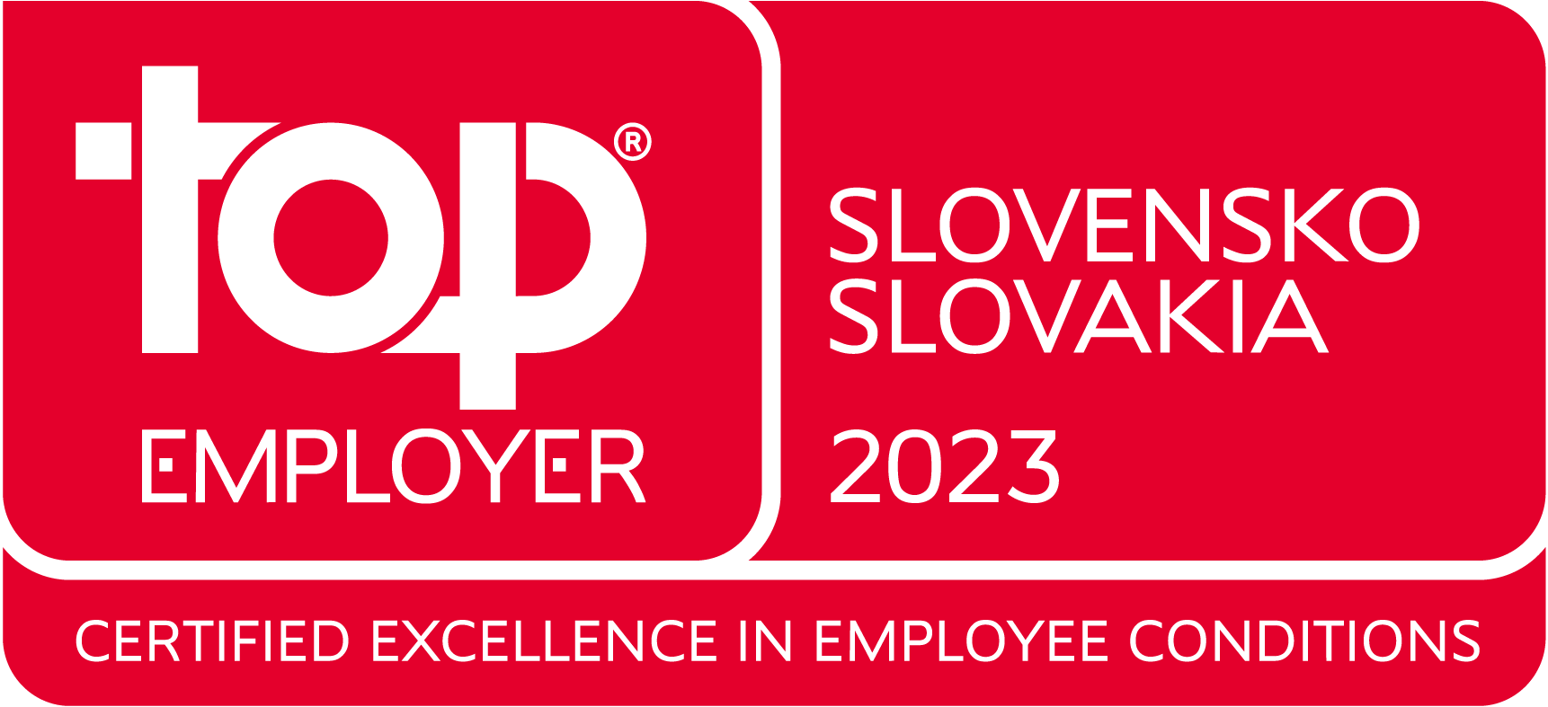 top zamestnávateľ Slovensko 2023