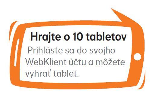 Hrajte o jeden z 10 tabletov